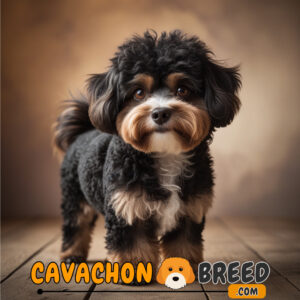 Black and brown cavachon 1 cavachon